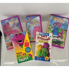 Barney & Friends VHS Tape Lot