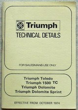 TRIUMPH 1500TC DOLOMITE Toledo