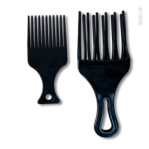Afro combs pcs black - combs,,