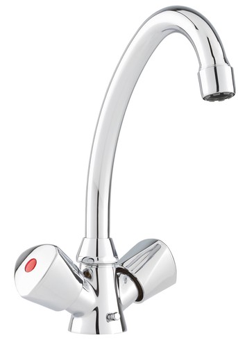 Vented mixer kitchen basin - kitchen,
