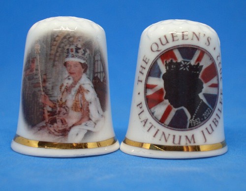 Birchcroft china thimble h - birchcroft,