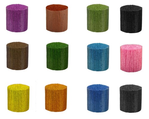 Pack latch hook rug yarn - of,