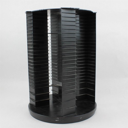 Vtg fellowes rotating tower - cd,