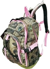Explorer Tactical 17-inch Day Pack Backpack Hiking Pink Mossy Oak Realtree