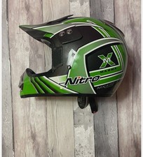 Bnwt Nitro MX-401 Motorbike Helmet Size Small Comes With Dust Cover