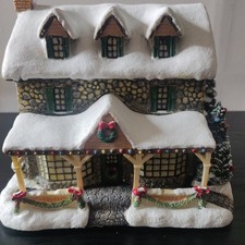 Thomas kinkade " from the heart gifts" number b1813 village christmas collection