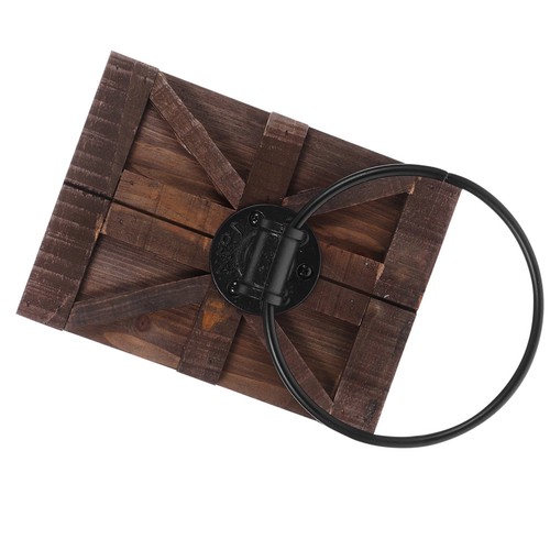 Rustic towel rack - towel, bathroom