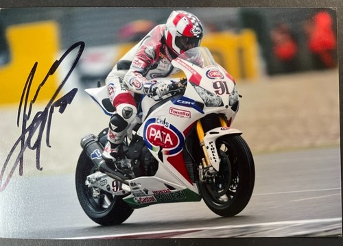 Leon haslam signed autograph - signed,