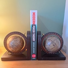 Pair of Spinning Globe