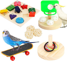 4 Pieces Parrot Toys Set