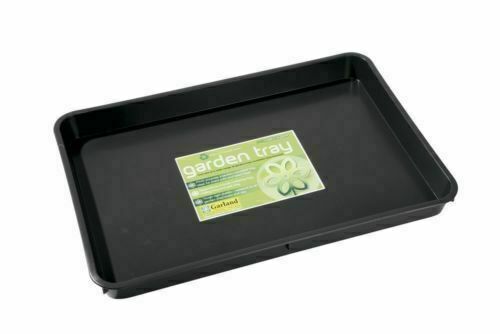 Black garden tray - garden,