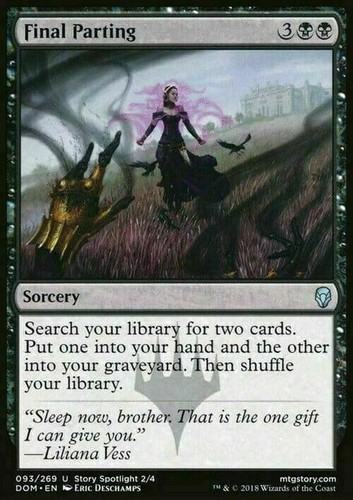 Final parting dominaria nm - final,