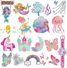 Glitter Tattoos for Girls, 160