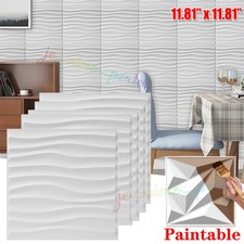 40x Modern Decorative Wall Panel 3D Effect Wall Decor PVC Panels.Cladding Panels