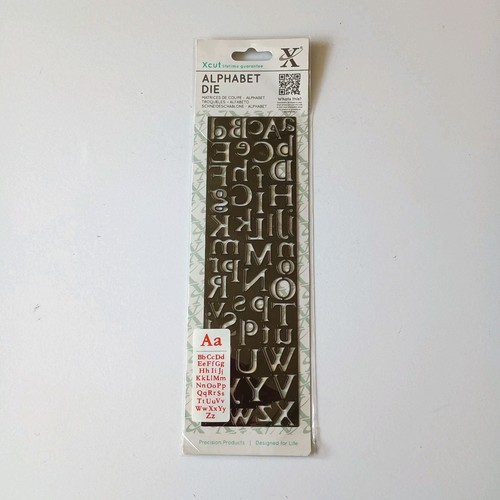 Docrafts xcut alphabet die - alphabet,