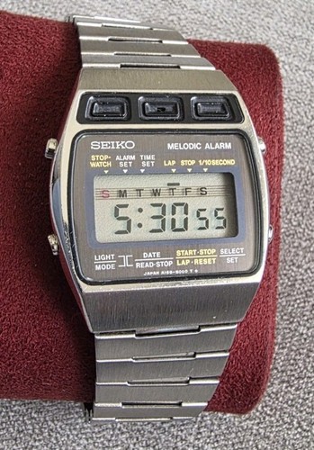Vintage seiko a169 5000 - vintage,