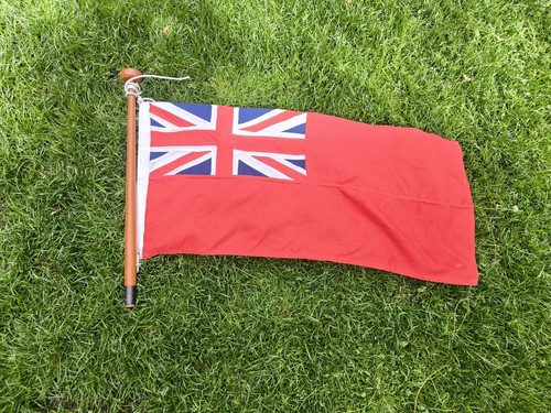Vintage red merchant - vintage, flag