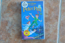 Peter Pan Walt Disney VHS Animation