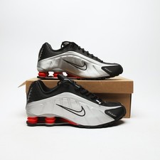 NIKE Shox R4 Men's Silver SIZE
