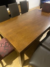 Mango Wood Table And 8 Chairs