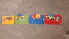 Height Chart for kids Cars Vehicles Colourful 
