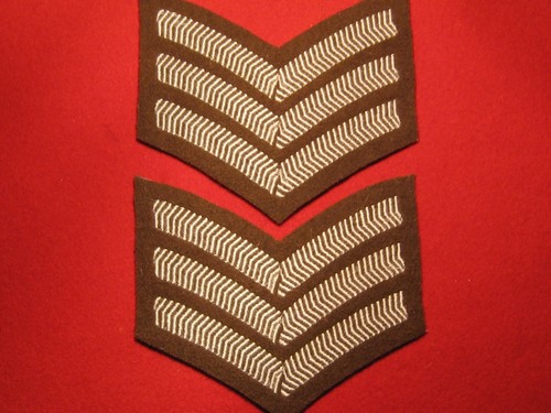 British army pair sergeant - british,