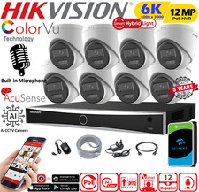 12MP HIKVISION CCTV 6K NVR