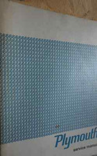 1966 Plymouth Barracuda Road Runner Satellite Belvedere GTX Service Shop Manual 