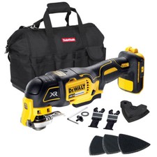 Dewalt DCS355N 18V XR Brushless Oscillating Multi Tool With Accessories & Bag