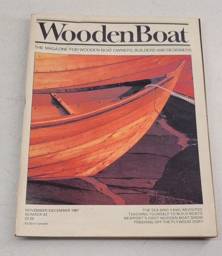 Wooden boat magazine november - boat,