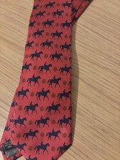 Silk Tie Fox Chave Jockey Horse Racing Royal Ascot