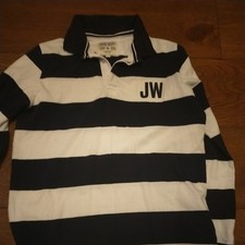 Jack Wills Age 12-13 Years Long Sleeve Rugby Shirt