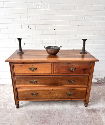 Lovely low chest drawers - low,