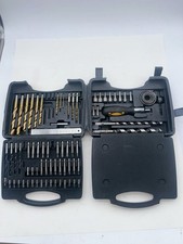 JCB Screwdriver Bits Drill Bits And Socket Set With Rigid Compact Carry Case