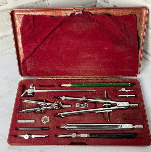 Riefler precision drafting set - precision,