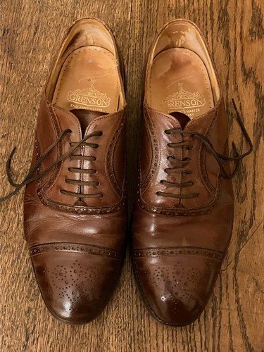 Grenson tan feathermaster - grenson, "feathermaster"
