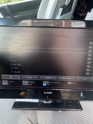 Luxor volt dvd 19 inch - 12, /dvd