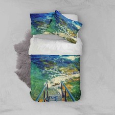 3D Seaside Sea Waves Ladder
