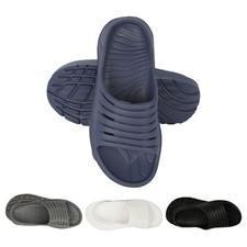 A2Z Mens Sliders Shower Sandals EVA Non Slip Slip On Pool Beach Slides Open Toe