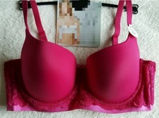 NEW EX M*S  UNDERWIRED  LONGLINE BALCONY T-SHIRT BRA SIZE 32A  