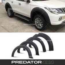 Black fender flares wide - black,