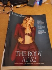 Telegraph Magazine 3rd September 2016, Elle Macpherson - B201