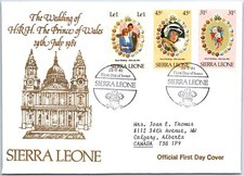 FIRST DAY COVER ROYAL WEDDING