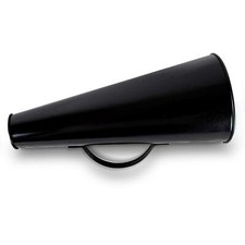 Old Fashioned Director Large Metal Megaphone Loud Hailer