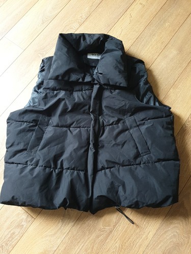 Black puffa gilet bodywarmer - black,