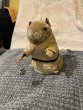 Dancing Singing Hamster Gemmy Kung Fu Fighting Karate Swinging star Working Rare