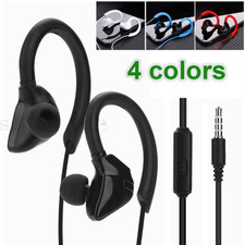Hook headphones Sports in Ear Over Ear Earphones With Mic Noise Isolating UK