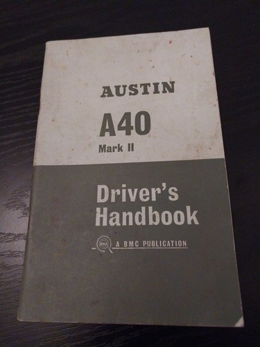 Austin a40 mark driver - austin,