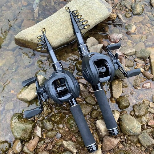 Telescopic fishing rod - telescopic,