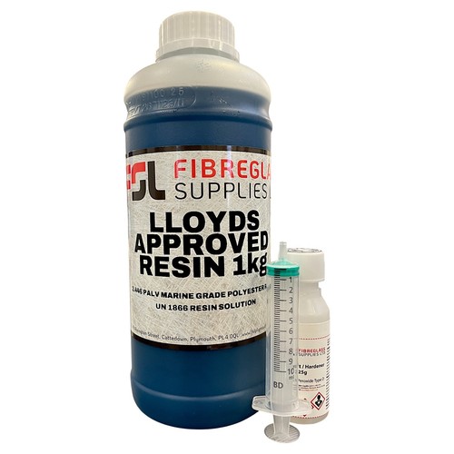 Premium polyester resin 1kg - resin,